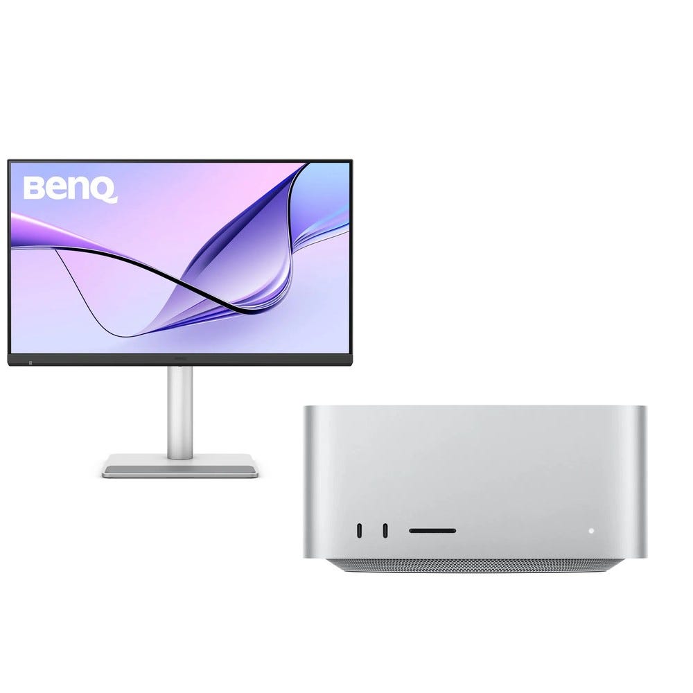BenQ MA270S 27" 5K Gloss Monitor with MacStudio M4 Max 14C/32C, 36GB, 512GB SSD