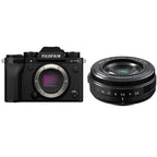 Fujifilm X-T5 with XF 27mm f/2.8 Lens - Black