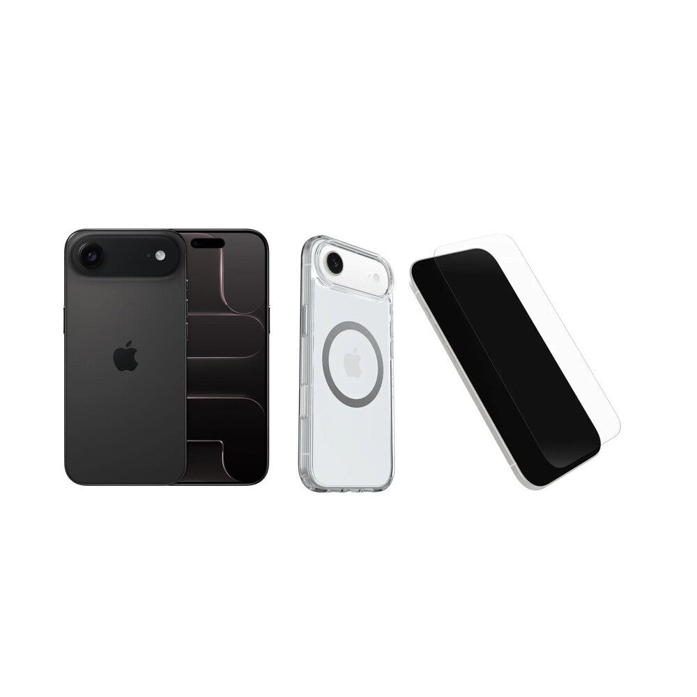 Apple iPhone Air 256GB (Space Black) with OtterBox Protection Bundle