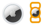 Apple AirTag 1 Pack with Silicone Pet Collar Cover (Orange)