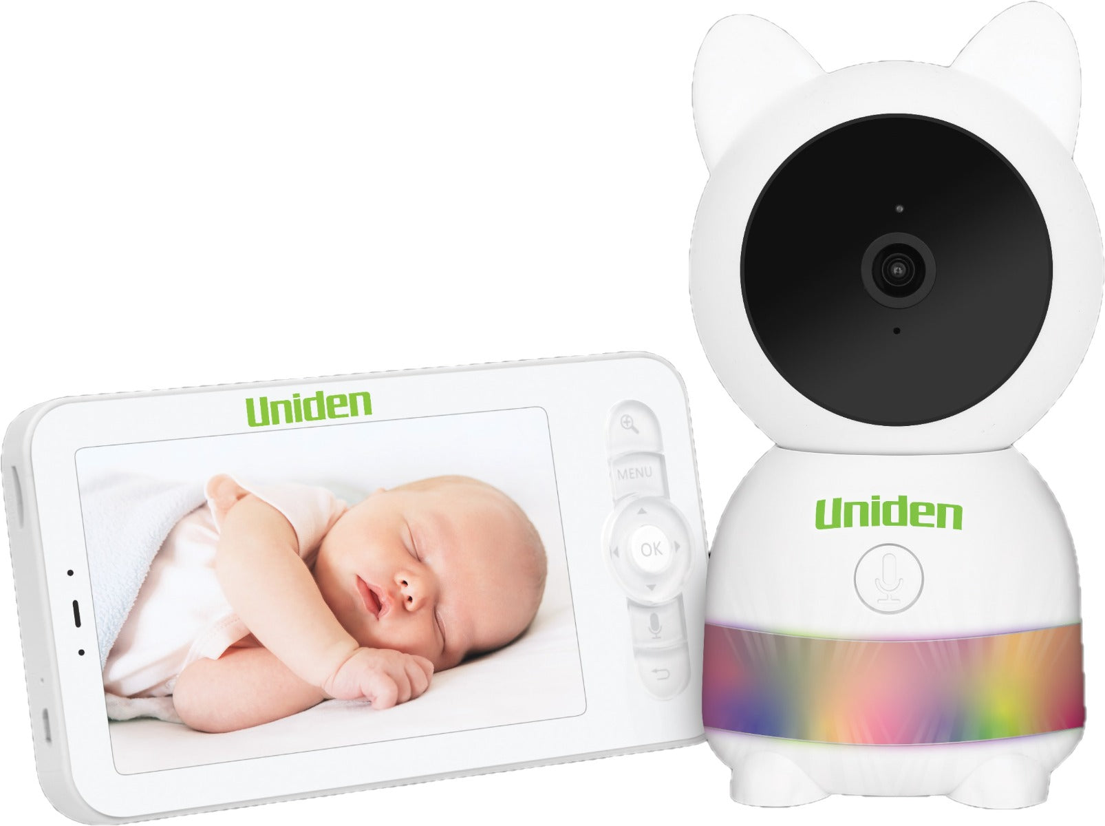 Uniden 2K Super HD Smart Babywatch Camera with 5" Monitor