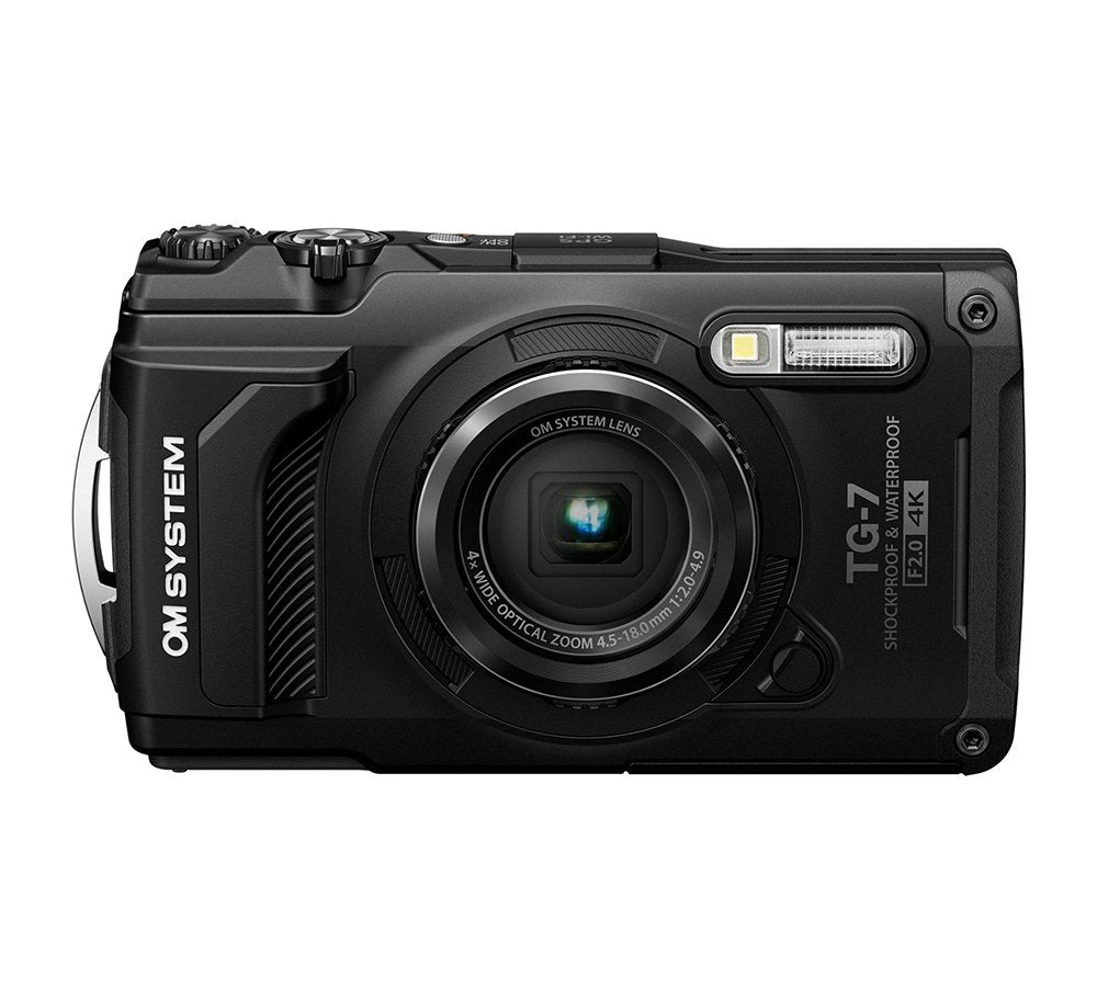 OM System Tough TG-7 Digital Camera (Black)