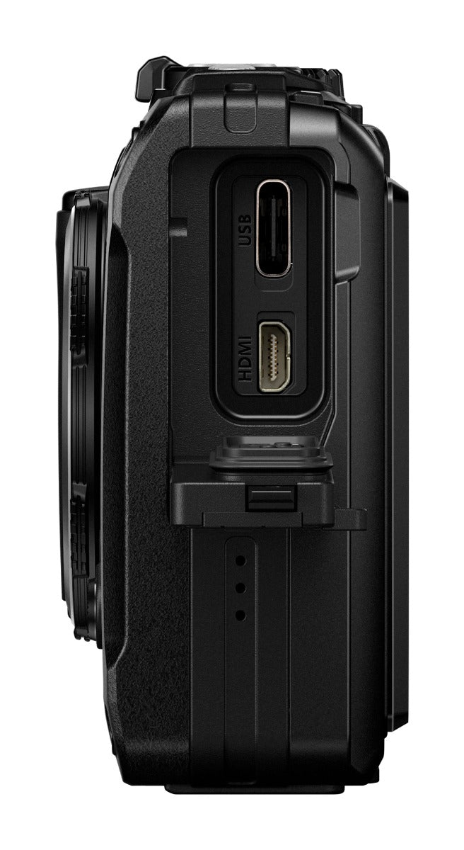 OM System Tough TG-7 Digital Camera (Black)