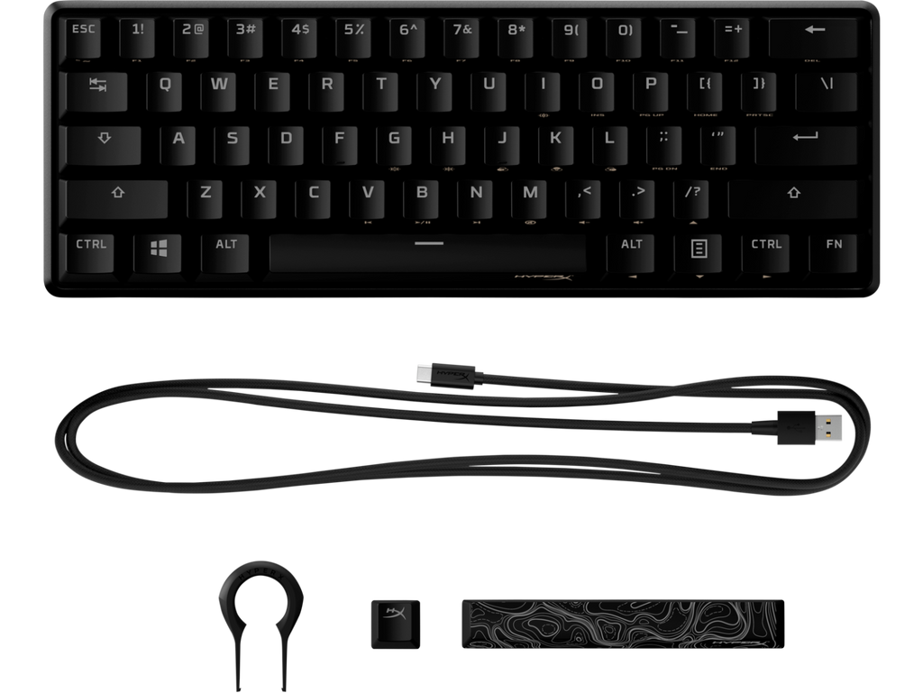 HyperX Alloy Origins 60 RGB Mechanical Gaming Keyboard - Red Switches