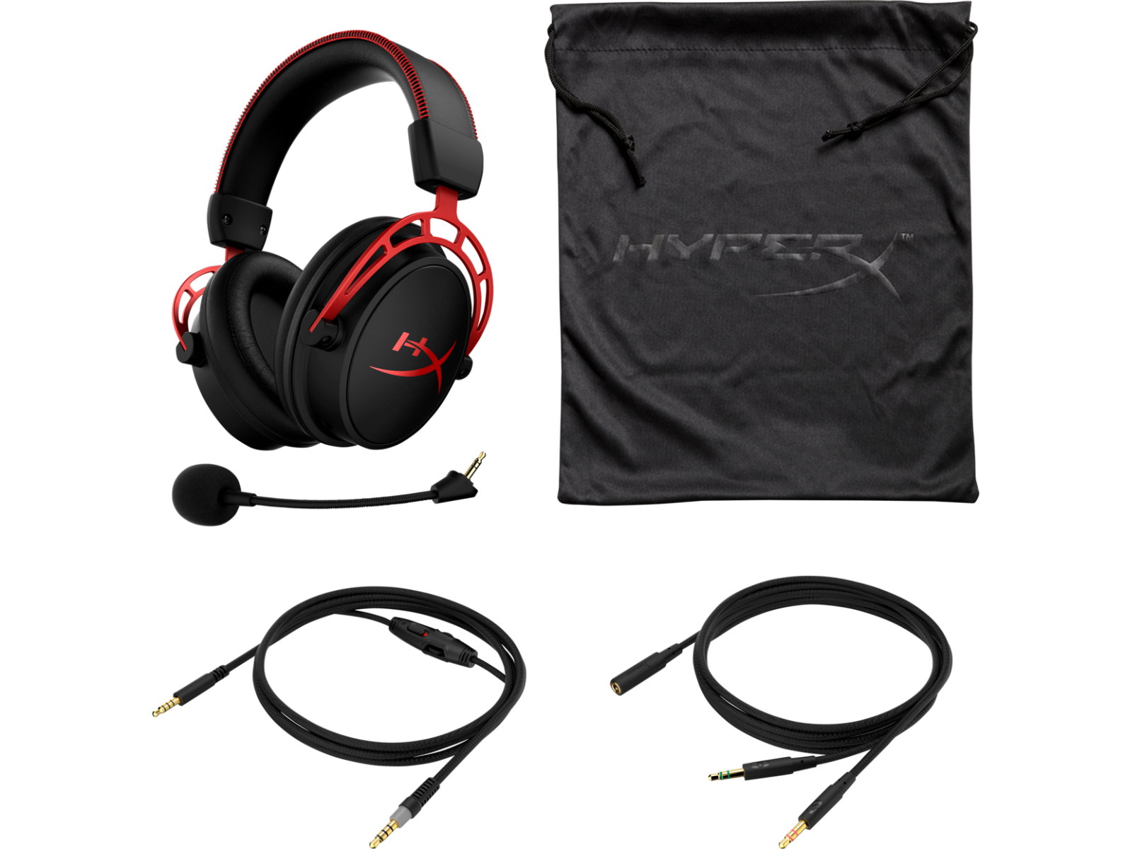 HyperX Cloud Alpha Gaming Headset (Red)