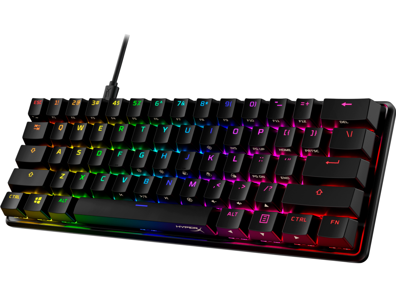 HyperX Alloy Origins 60 RGB Mechanical Gaming Keyboard - Red Switches