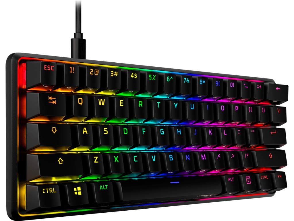 HyperX Alloy Origins 60 RGB Mechanical Gaming Keyboard - Red Switches