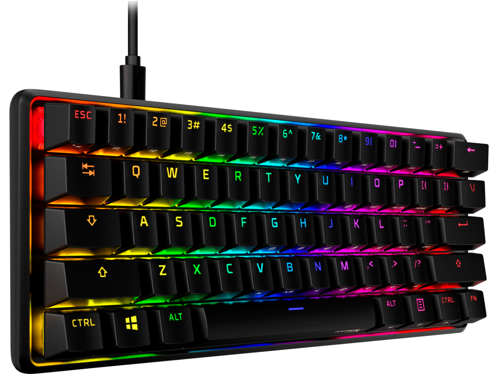 HyperX Alloy Origins 60 RGB Mechanical Gaming Keyboard - Red Switches