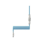 HyperX Gaming USB-C to USB Coiled Cable (Light Blue)