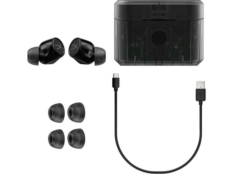 HyperX Cirro Buds Pro True Wireless Earbuds (Black) 