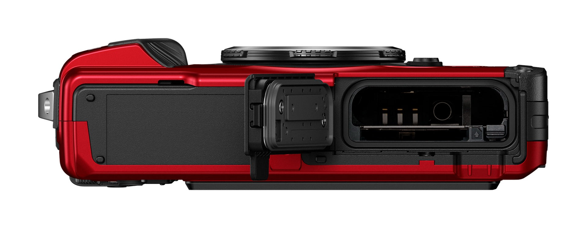 OM System Tough TG-7 Digital Camera (Red) 