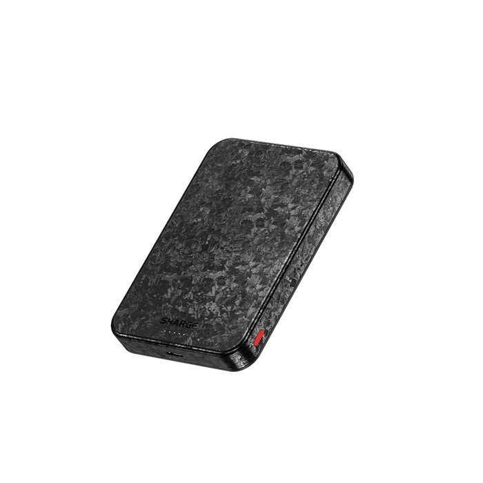 Sharge CarbonMag 10K - Wireless Carbon Fiber Power Bank