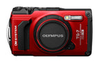 OM System Tough TG-7 Digital Camera (Red) 