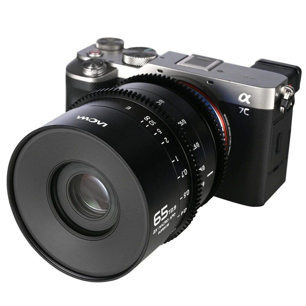 Laowa 65mm T2.9 2X Macro APO Cine Lens - Apsc (Cine) - Sony E