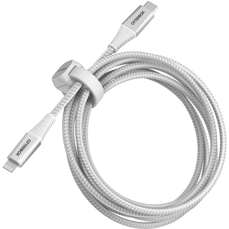 OtterBox 2m USB-C to Lightning Premium Pro Fast Charge Cable (White)