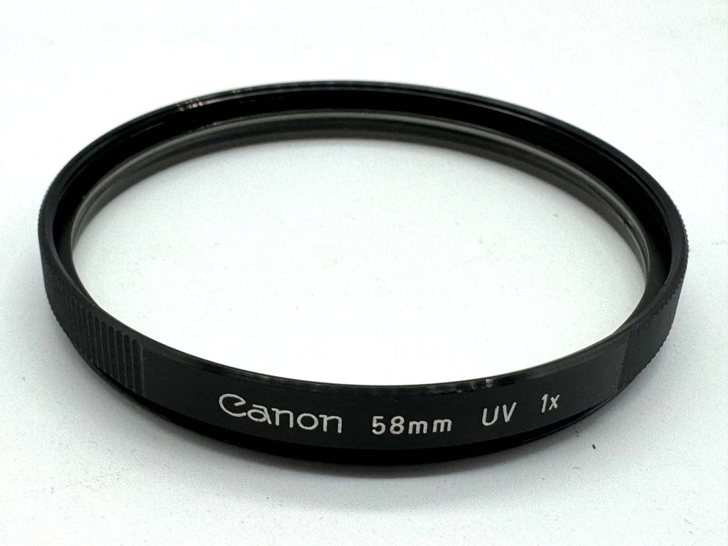 Used Canon 58mm UV 1x Filter