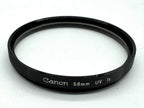 Used Canon 58mm UV 1x Filter