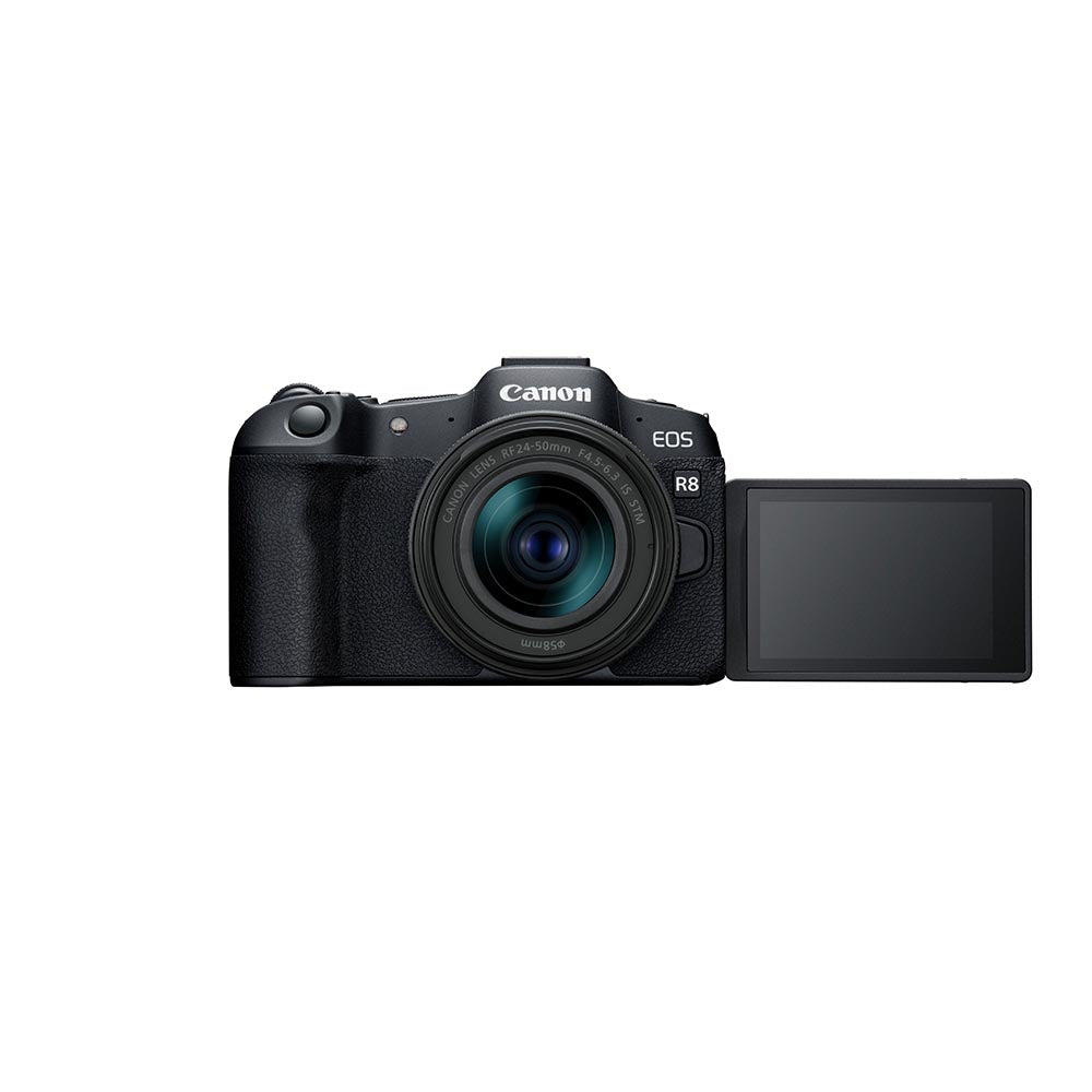 Canon EOS R8 Mirrorless Camera with RF 24-50mm Lens 