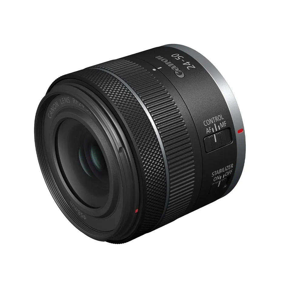 Open Box Canon RF 24-50mm f4.5-6.3 IS STM Lens 
