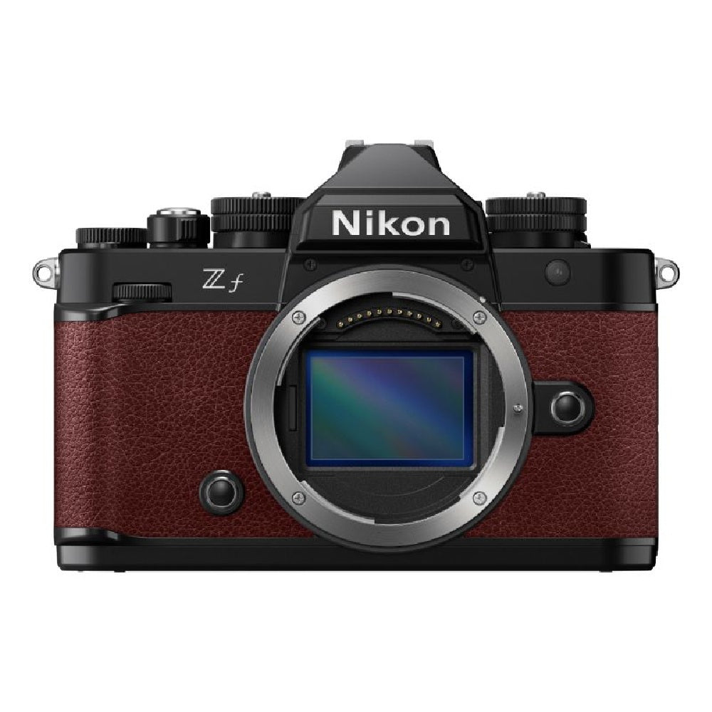 Nikon Z f Body (Silver/Bordeaux Red)