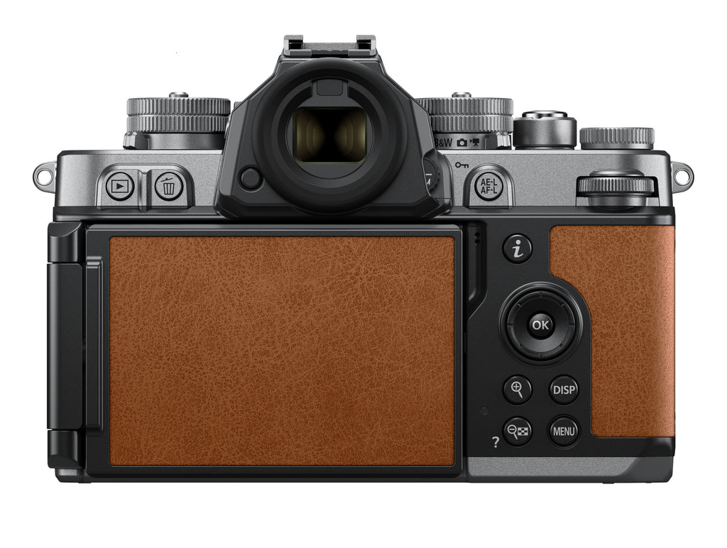 Nikon Z f Body (Silver/Cognac Brown)