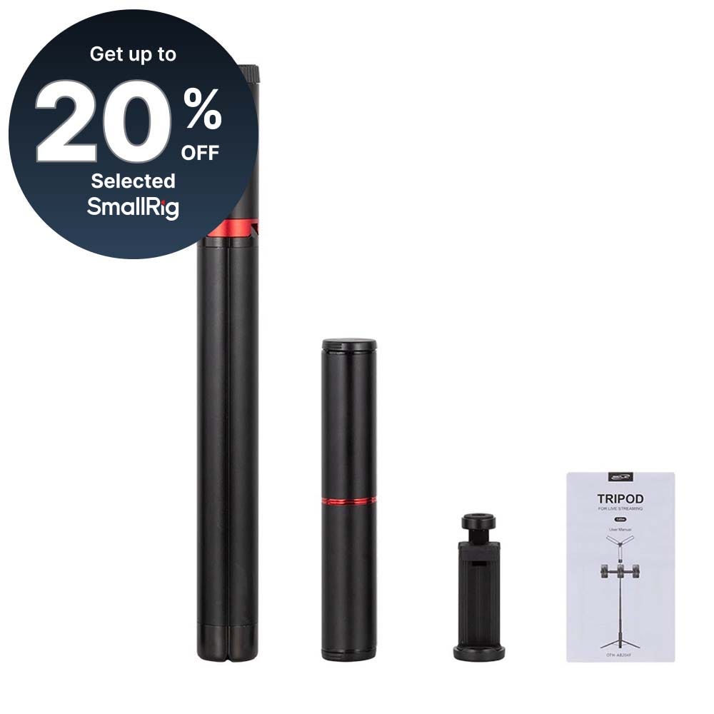SmallRig Simorr Multifunctional Live Streaming Tripod ST30 3376