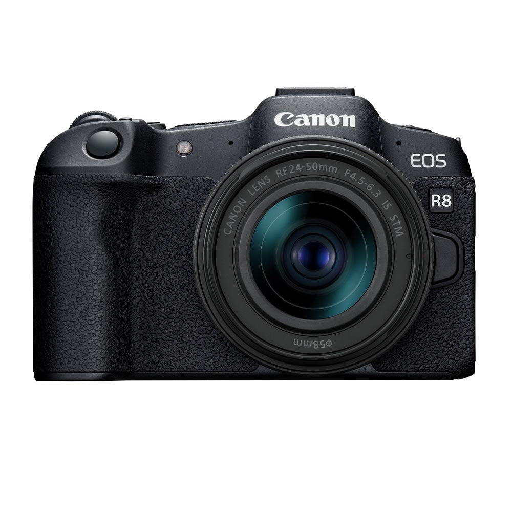 Canon EOS R8 Mirrorless Camera with RF 24-50mm Lens