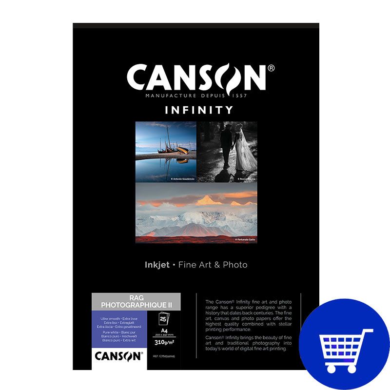 Canson Infinity Rag Photographique II 310GSM (1524mm x 12m)