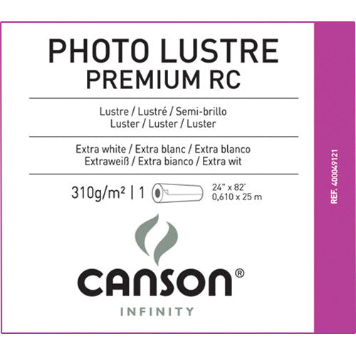 Canson Infinity Lustre Premium RC 310gsm 610mm x 25m