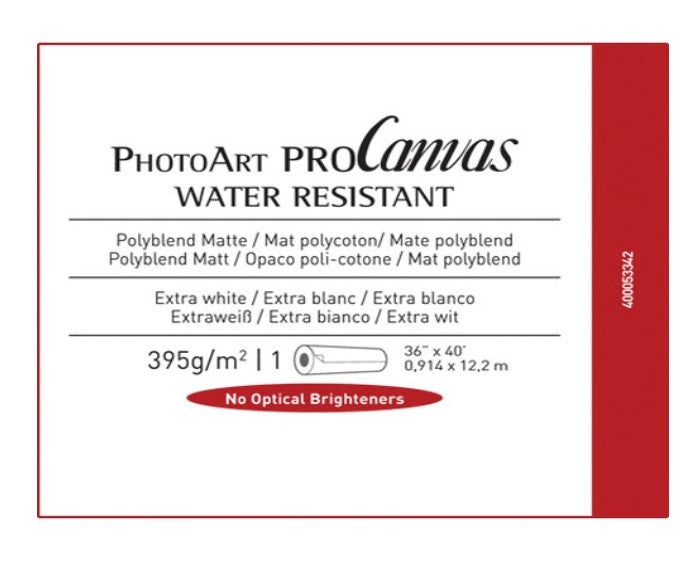 Canson ProCanvas Matte Poly-Cotton 395gsm 914mm x 12.2m