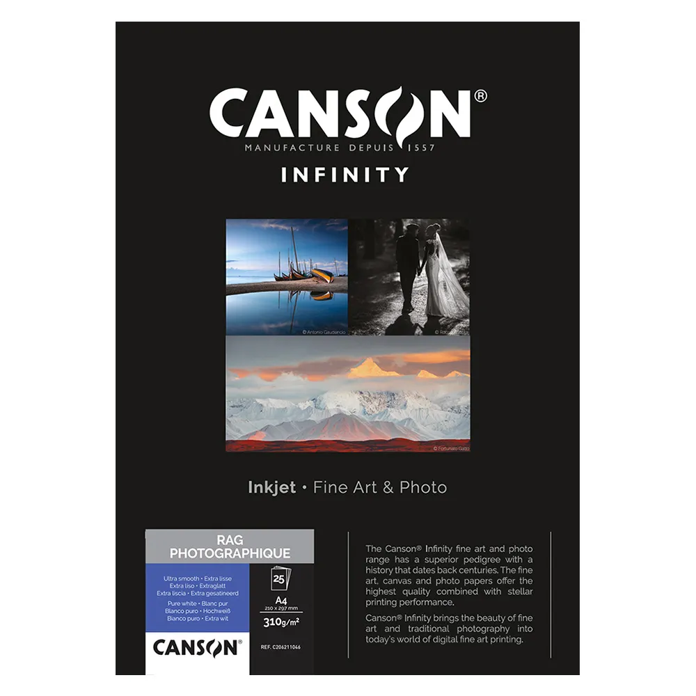 Canson Rag Photographique II 310gsm 610mm X 12m