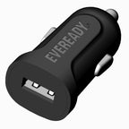 Eveready Car Adapter 2.4A Black 