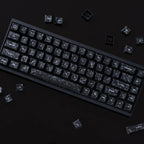 ARBITER STUDIO TENKO Carbon Fiber Textured Cherry Profile Keycap Set - 156 Keys