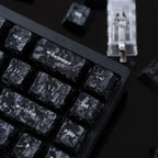 ARBITER STUDIO TENKO Carbon Fiber Textured Cherry Profile Keycap Set - 156 Keys