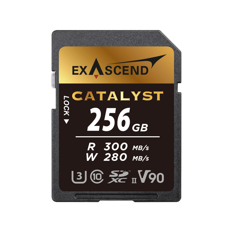 Exascend CATALYST 256GB UHS-II V90 SDXC Card