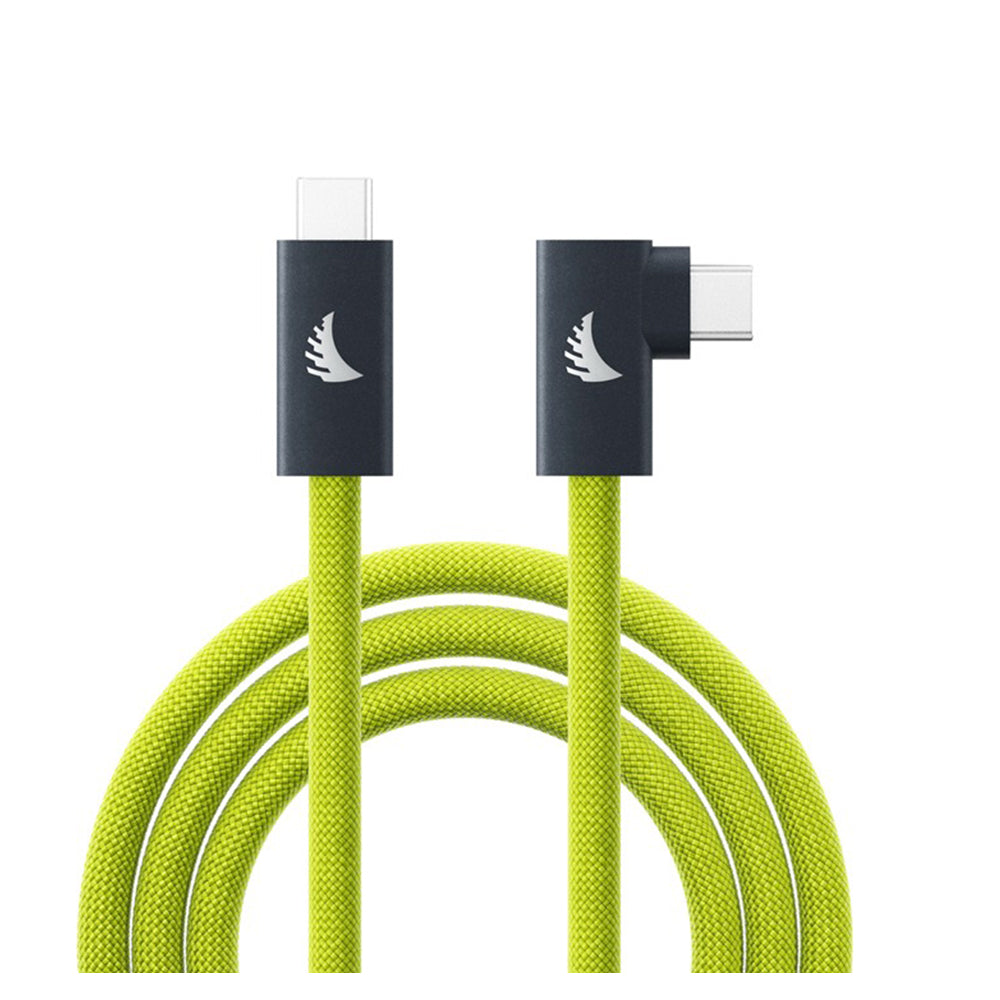 Angelbird 4.5m USB-C 3.2 Solid Flex Tether Right-Angle Cable (Lime)
