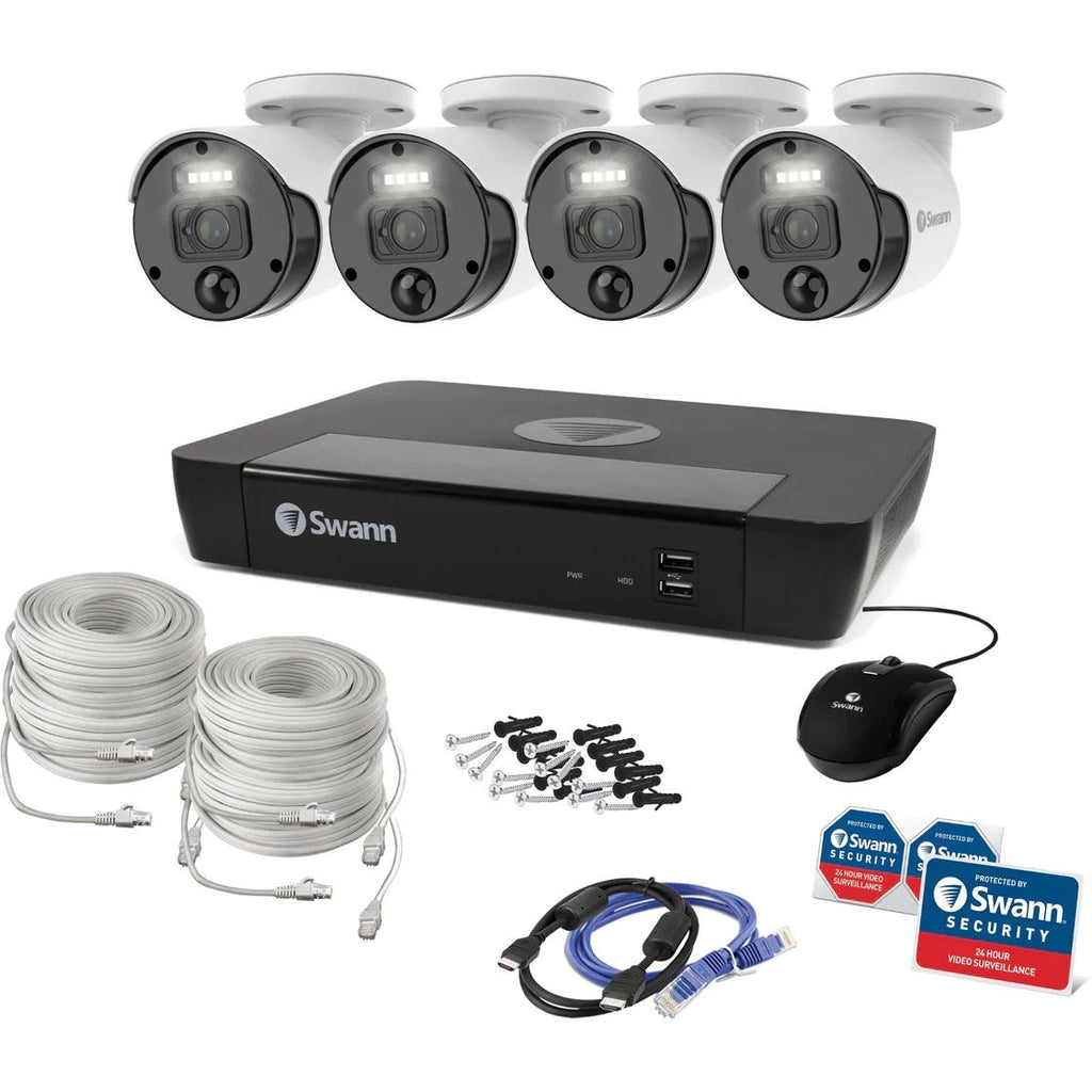Swann Master-Series 4 Camera 8 Channel 4K NVR Security System