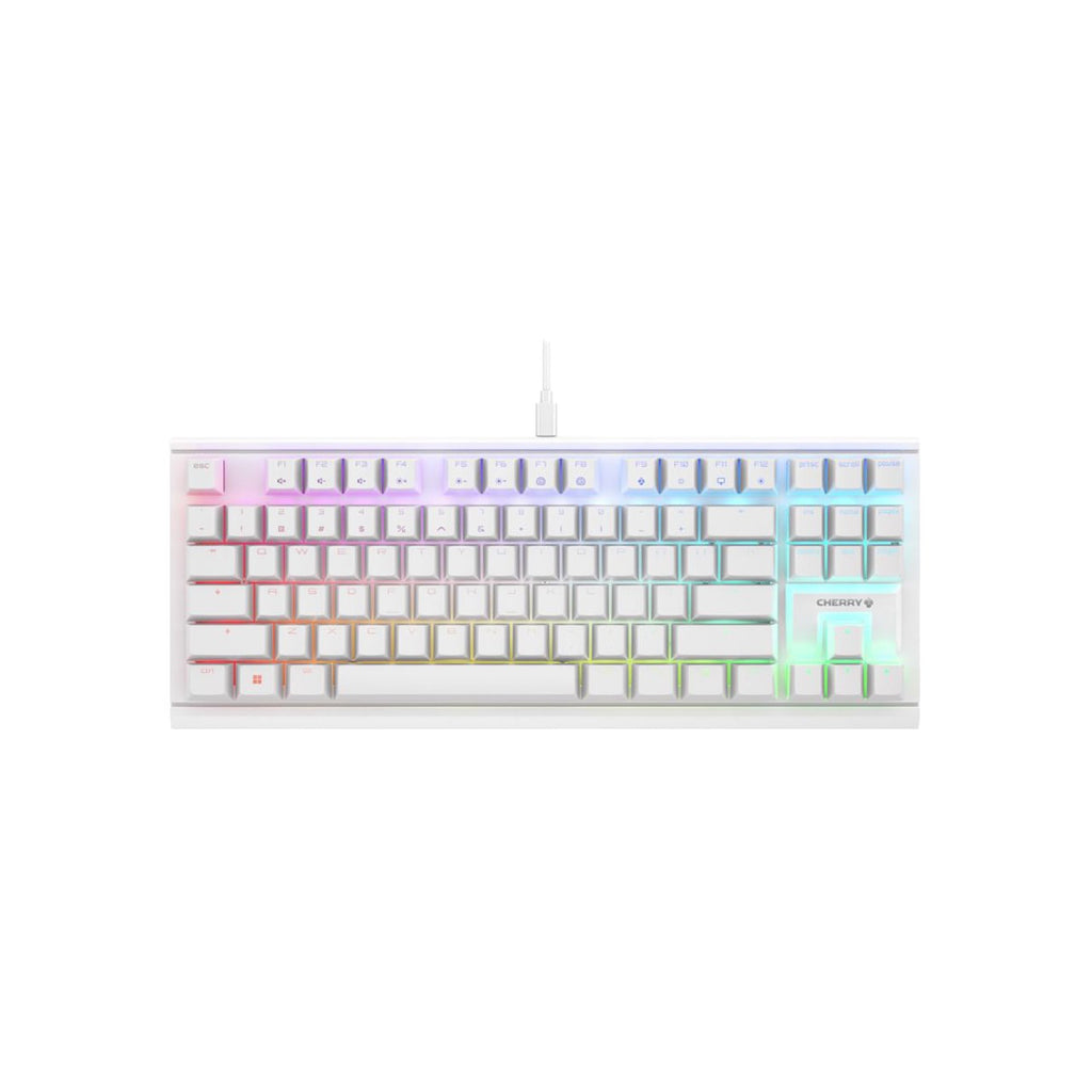 Cherry MX 1.1 TKL Gaming Keyboard (White) (MX Brown Switch)