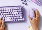 Logitech POP Wireless Mouse with Emoji (Cosmos Lavender) 