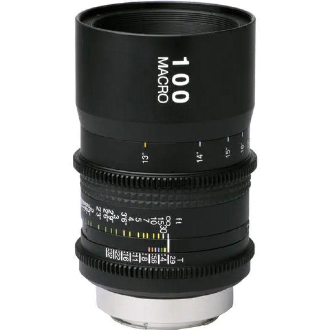 Tokina 100mm T2.9 Cinema Lens Canon EF Mount 
