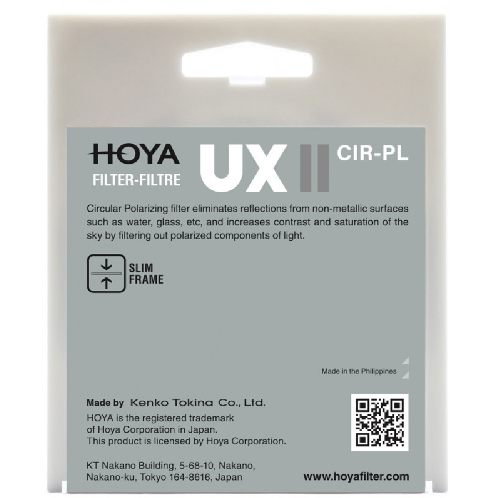 Hoya 43mm UX II CIR-PL Filter