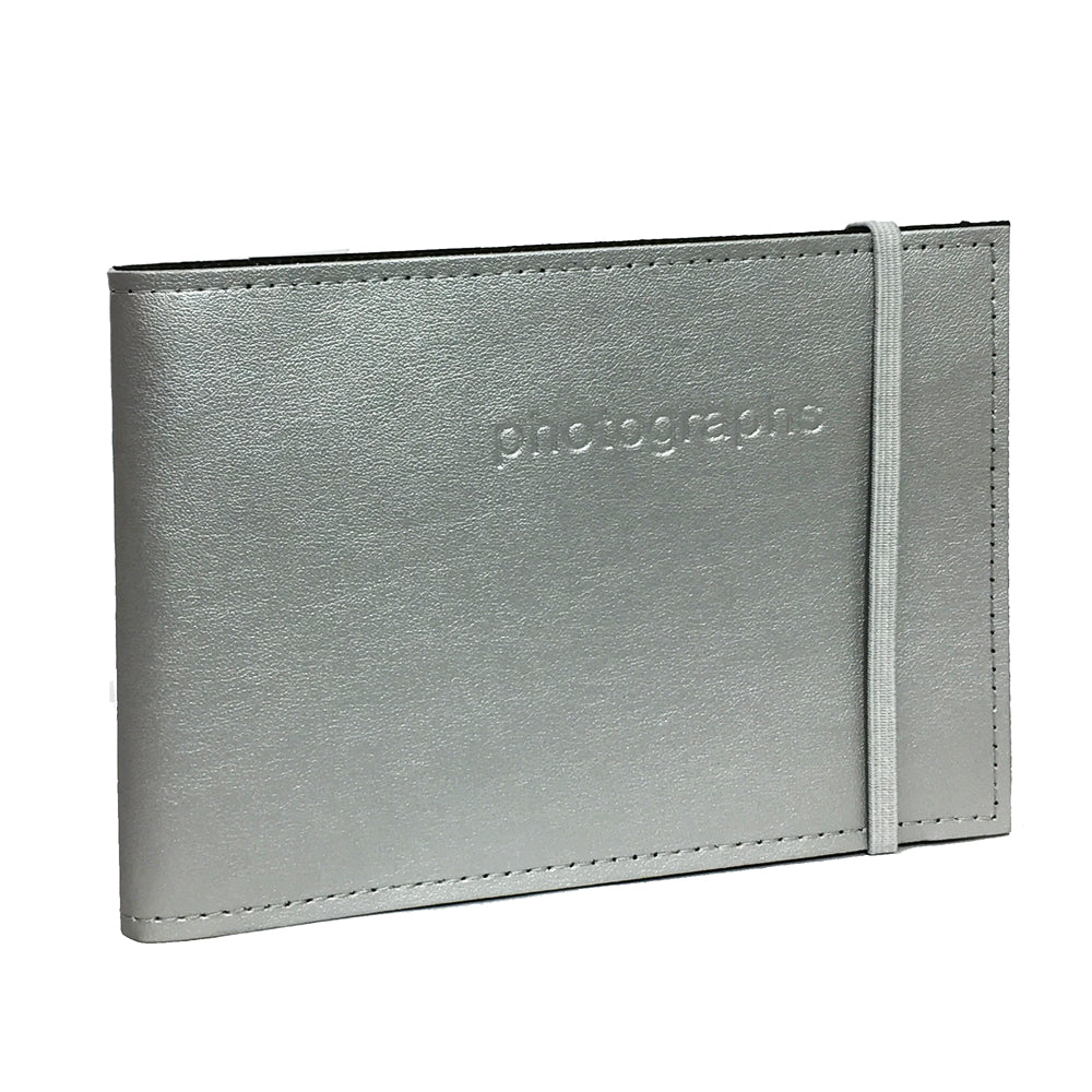 Citi Leather Album - Silver 52 Photos 3 Pack Bundle