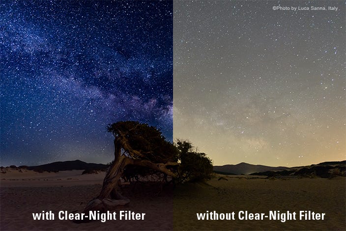Haida Filter DROP IN Clear Night M10 light pollution filter