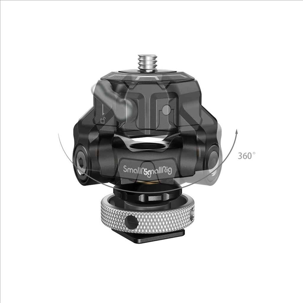 SmallRig Drop-In TALON mini Series Quick Release Adjustable Monitor Mount with Cold Shoe