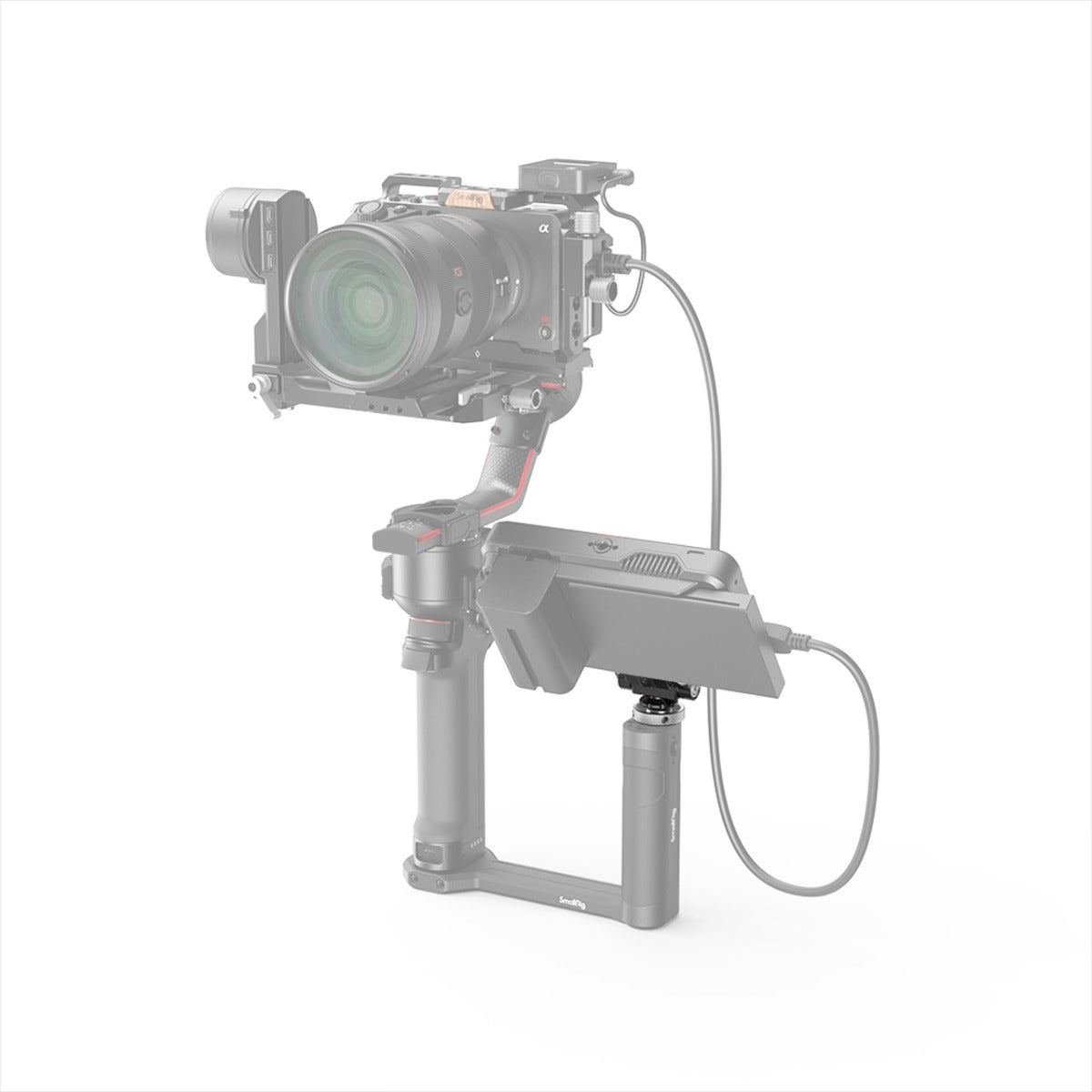 SmallRig Drop-In TALON mini Series Quick Release Adjustable Monitor Mount with Cold Shoe