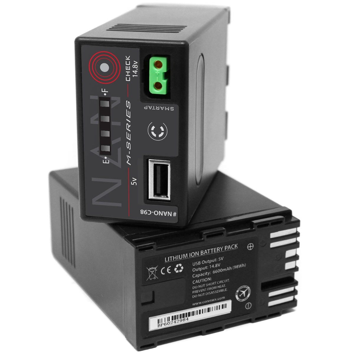 Core SWX NANO 98WH HDV Battery for Canon BP-A