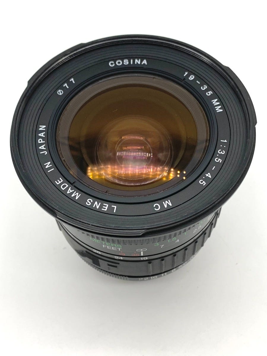 Used Cosina AF 19-35mm f3.5-4.5  Zoom for Nikon F Mount  SN:97071221