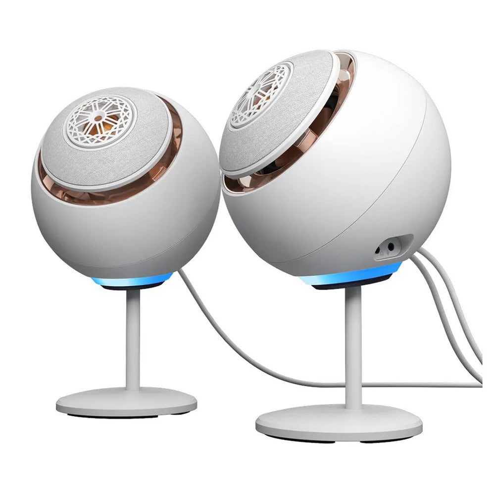 Creative Pebble Nova White Premium 2.0 USB-C Speakers with Coaxial Drivers