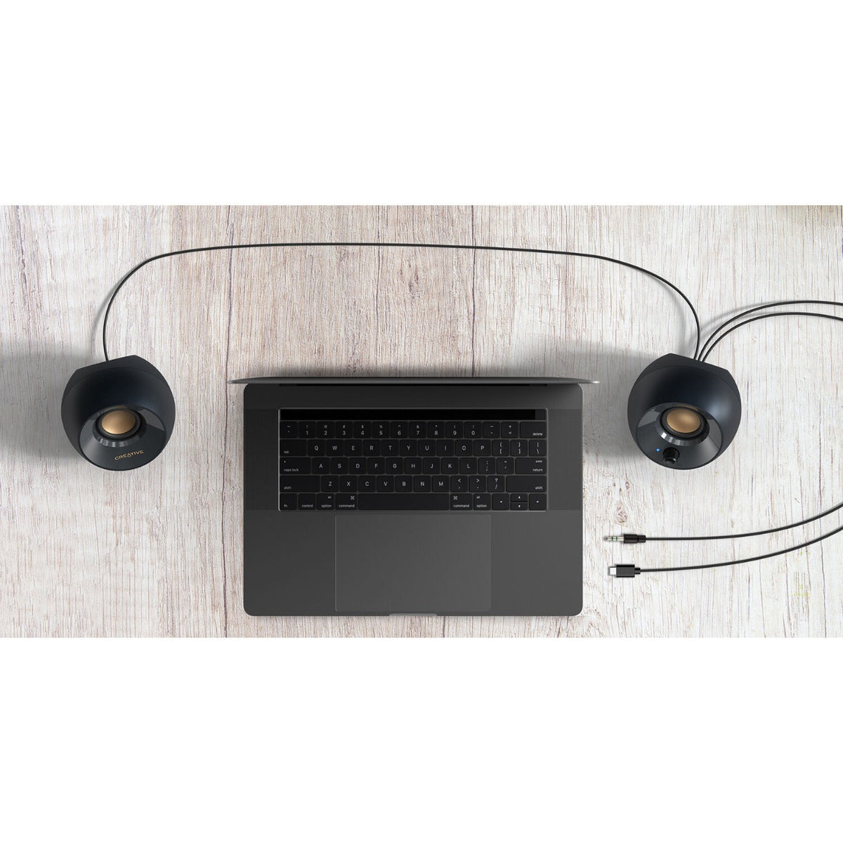 Creative Pebble V2 USB-C Speaker - Black