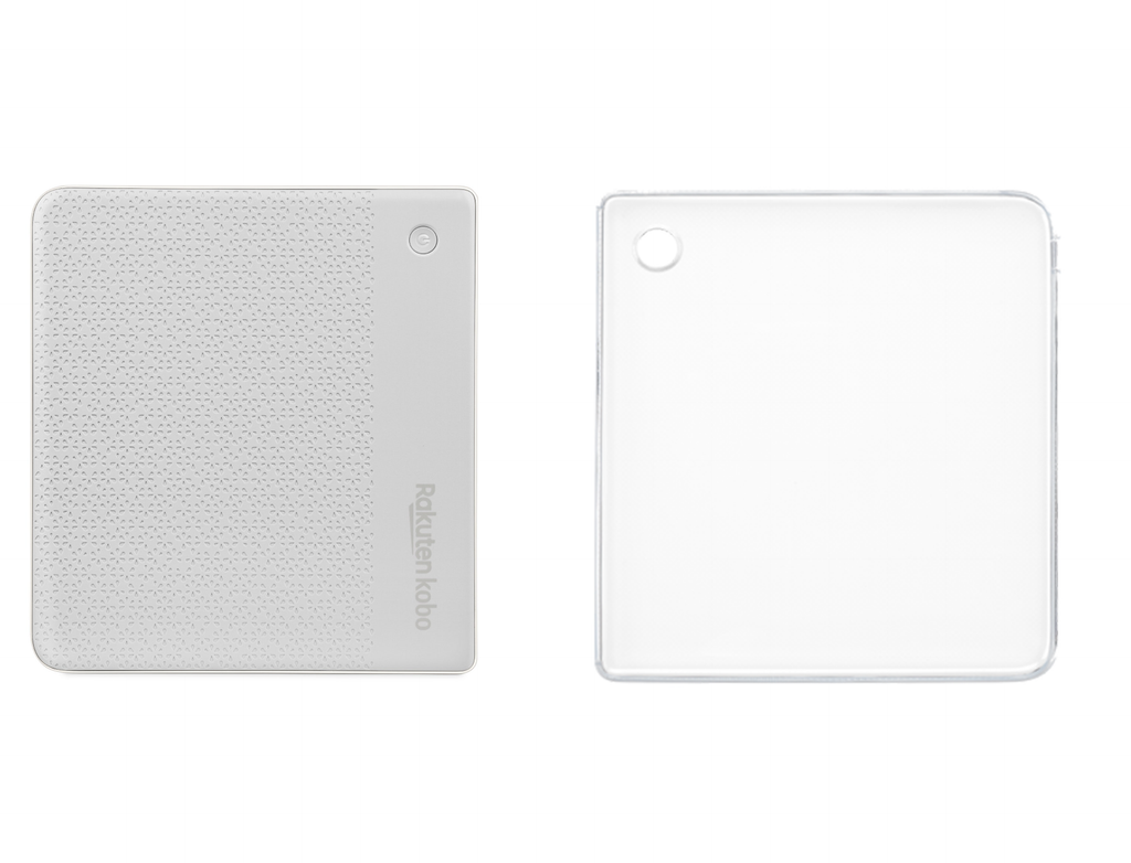Kobo Libra Colour White with Clear Case (Clear)
